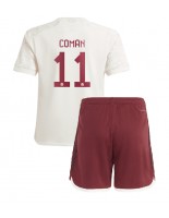 Bayern Munich Kingsley Coman #11 Alternativní dres pro děti 2023-24 Krátký Rukáv (+ trenýrky)